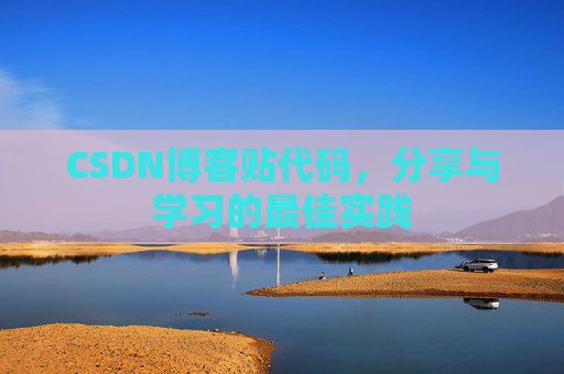CSDN博客贴代码，分享与学习的最佳实践