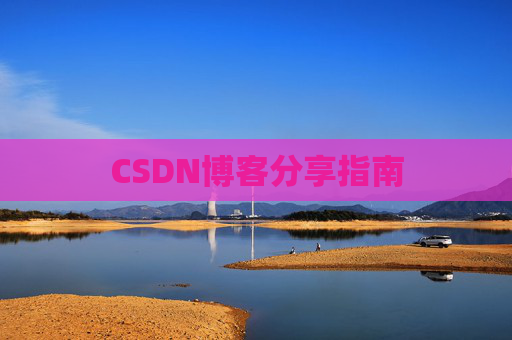CSDN博客分享指南