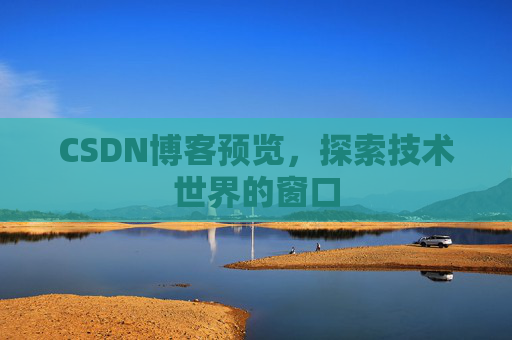 CSDN博客预览,探索技术世界的窗口
